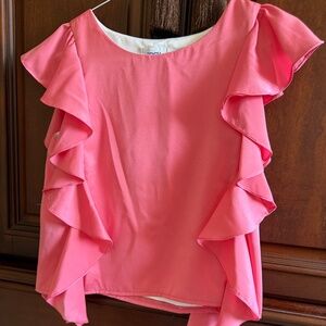 Hot pink sleeveless top